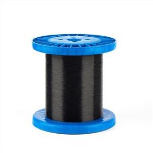 0.20mm 0.22mm 0.25mm Black Fire Retardant Polyester Monofilament Νήμα για πλεκτό μανίκι